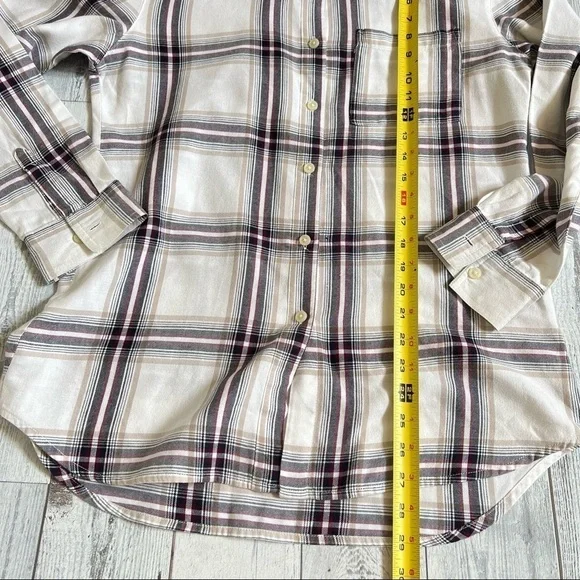 OLD NAVY‎ BOYFRIEND BUTTON DOWN LONG SLEEVE TUNIC WOMEN’S SHIRT SIZE S - Picture 12 of 15